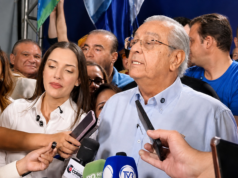 Jayme declara apoio a Janaina e confirma aliança com Wellington