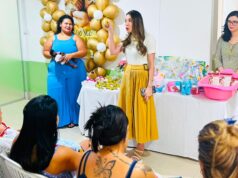 Agosto Dourado leva informação, acolhimento e carinho às mães da Maternidade Francisco Lustosa – Agosto Dourado leva informação, acolhimento e carinho às mães da Maternidade Francisco Lustosa