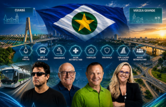 Água, BRT e saneamento entram na disputa pelo Governo de MT