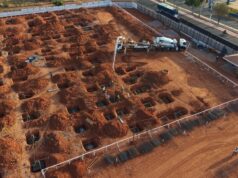 Obra da Policlínica Regional avança e está na fase de concretagem da fundação