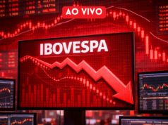 Ibovespa cai pela oitava sessão seguida, com balanços trimestrais; dólar sobe de novo