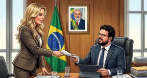 Amiga de Lulinha intermediava contrato de R$ 626 milhões com o governo Lula, indica minuta