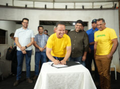 Município dá ordem de serviço para retomada da obra da ESF da Gleba Rio Vermelho