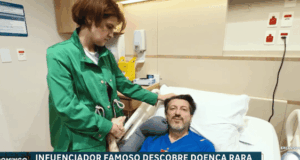 esposa descobriu sinais de doença rara enquanto casal jantava nos EUA